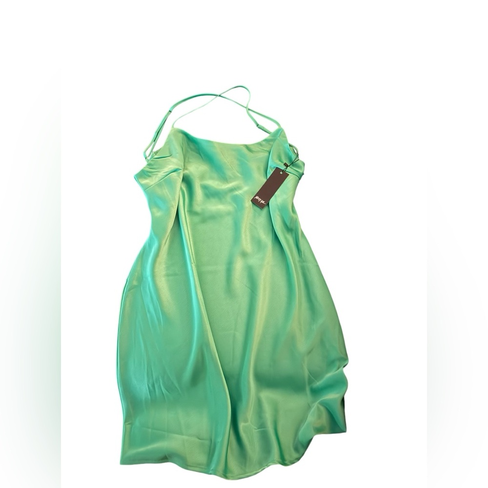 Plus size: Nasty Gal Green Party Dress